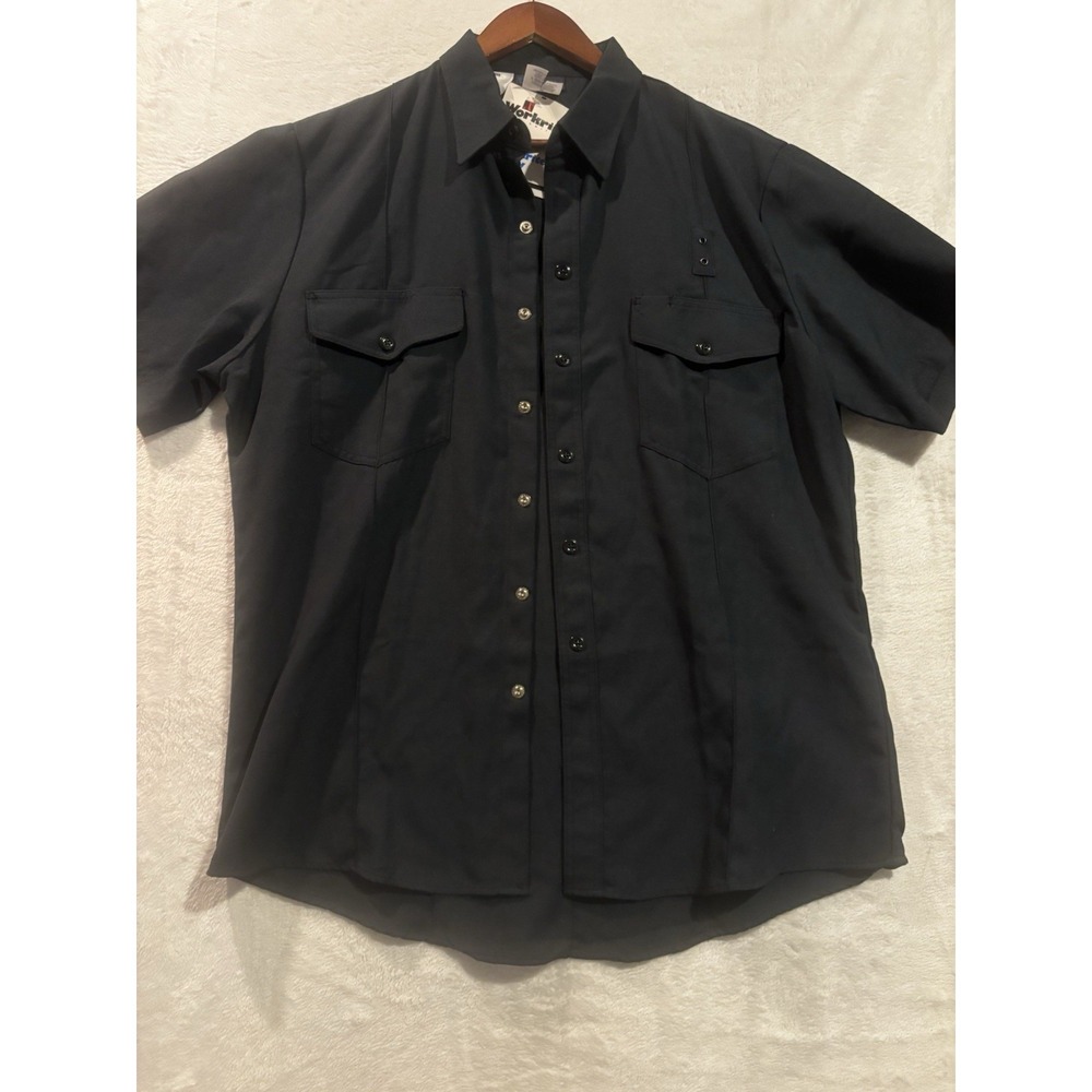 New‎ Blue Workrite FR Uniform Flame Resistant Fire Fighter Shirt Sz 48